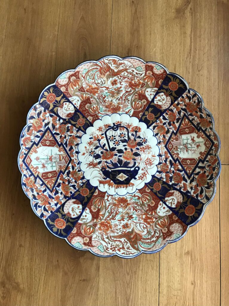 Conservação e restauro de porcelana japonesa Imori | depois